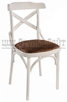 Венский эмалированный стул (велюр) арт. 842701